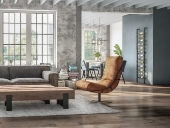 leren fauteuil brutus