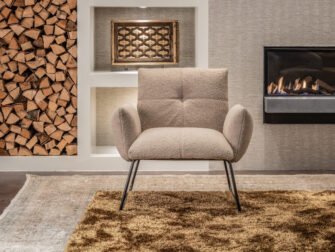 comfy chair zachte stof