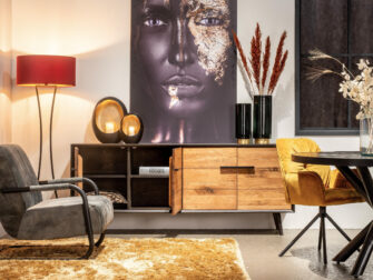 sfeervol dressoir met veel opbergruimte