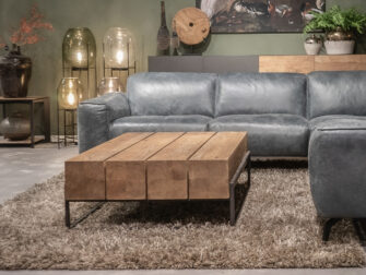 salontafel stalen onderstel