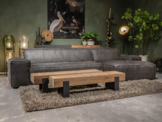 antraciet loungebank