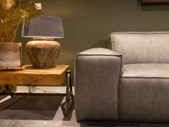 Bank Maranello - 3 zits eco leder kleur grey