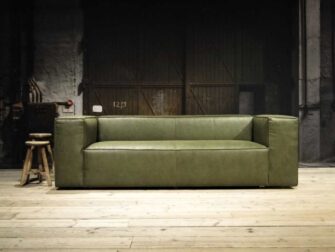 Bank Rigolato 3 zits - stof - hunter (5)