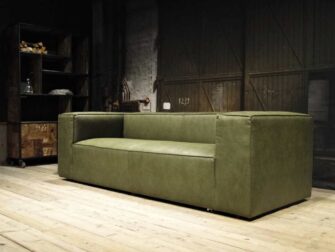 Bank Rigolato 3 zits - stof - hunter (8)