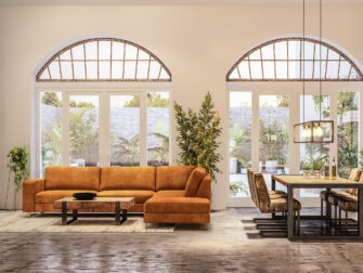 cognac bank met eiland