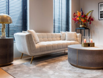 stoffen boucle bank uit voorraad