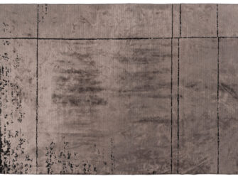 grey vloerkleed bamboe Barber - maat 200x290cm