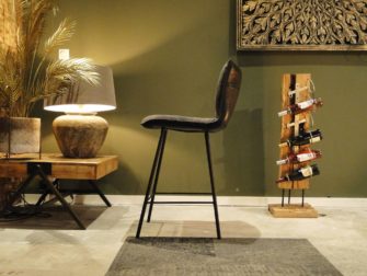 robuuste barkruk grijs