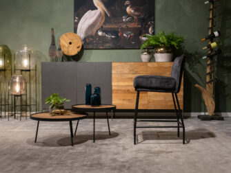 antraciet barstoelen