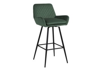 groene velours barkrukken richmond interiors