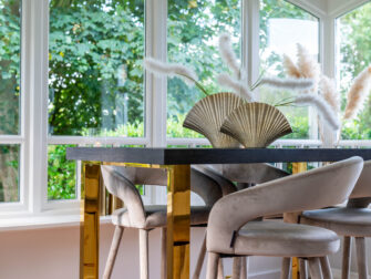 gouden bartafel richmond interiors