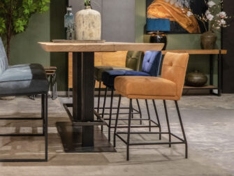 comfortabele barkruk