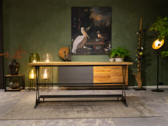 maatwerk eiken bartafel