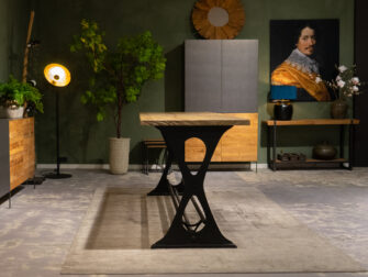 maatwerk eiken bartafel