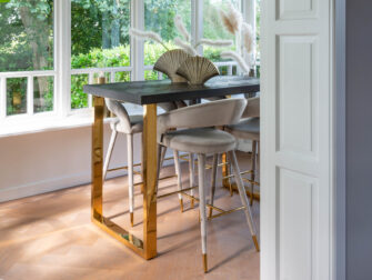luxe bartafel met gouden details richmond