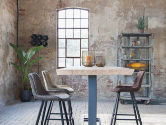 bartafel stalen poot