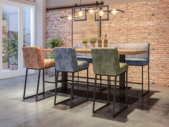 luxe leren barkrukken