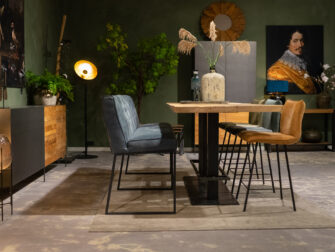 maatwerk eiken bartafel