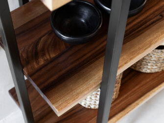 industriële boekenkast