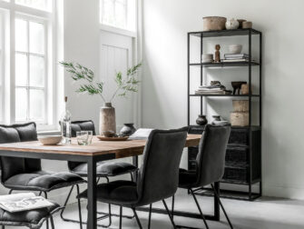 industriële boekenkast