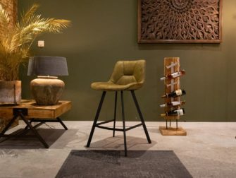 comfortabele barkruk