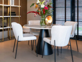 ergonomische witte stoelen richmond