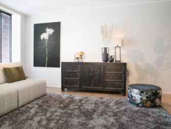 zwart dressoir direct uit voorraad leverbaar