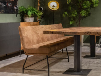 vintage eetkamerbank