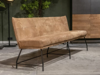 Eetkamerbank met rugleuning