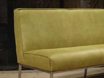 groen eetkamerbankje