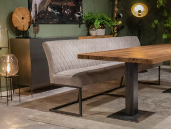 industriële eetkamerbank