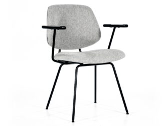 lichtgrijze eetkamerstoelen eleonora