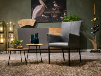 grijze eetkamerstoel