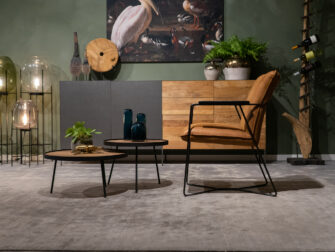 bruine eetkamerstoelen