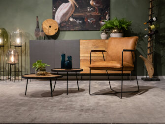 bruine eetkamerstoel