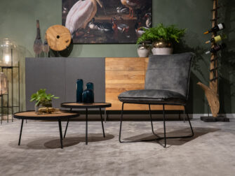 Luchtige eetkamerstoel