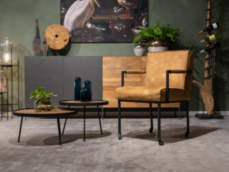 eetkamerstoel op wielen