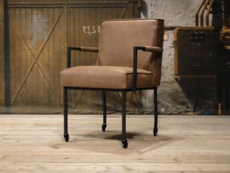 eetkamerstoel op wielen