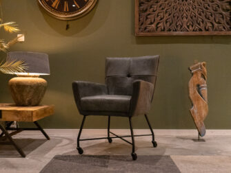 bureaustoel op wielen