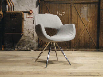 Eetkamerstoel Dorno - stof dolphin