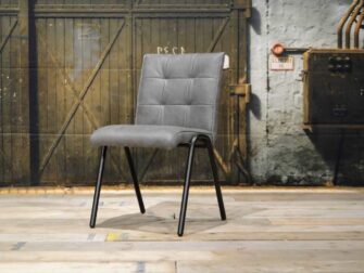 retro leren eetkamerstoel