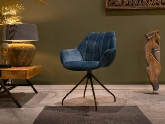 Stoere stoel in diverse materialen