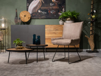 Comfortabele eetstoel