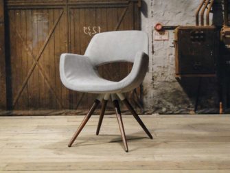 Eetkamerstoel Gargano - stof dolphin