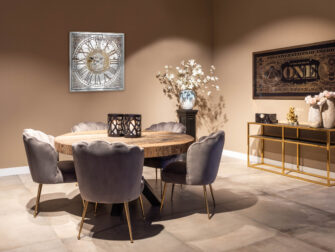 luxe comfortabele eetkamerstoelen velvet stof