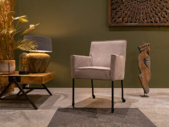 grijze eetkamerstoel