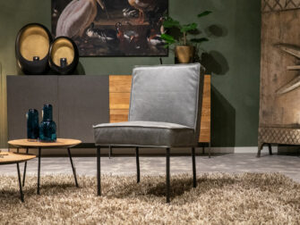 grijze eetkamerstoel