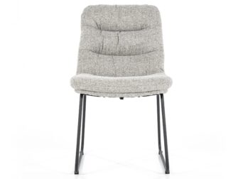 eetkamerstoel danica bacquer stof licht grijs