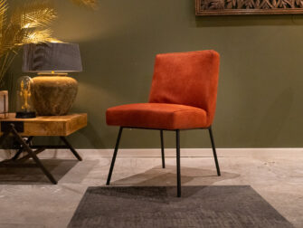 eetkamerstoel stalen poten