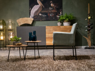 eetkamerstoel op wielen